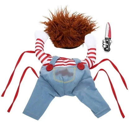 Evil Clown Pet Costume